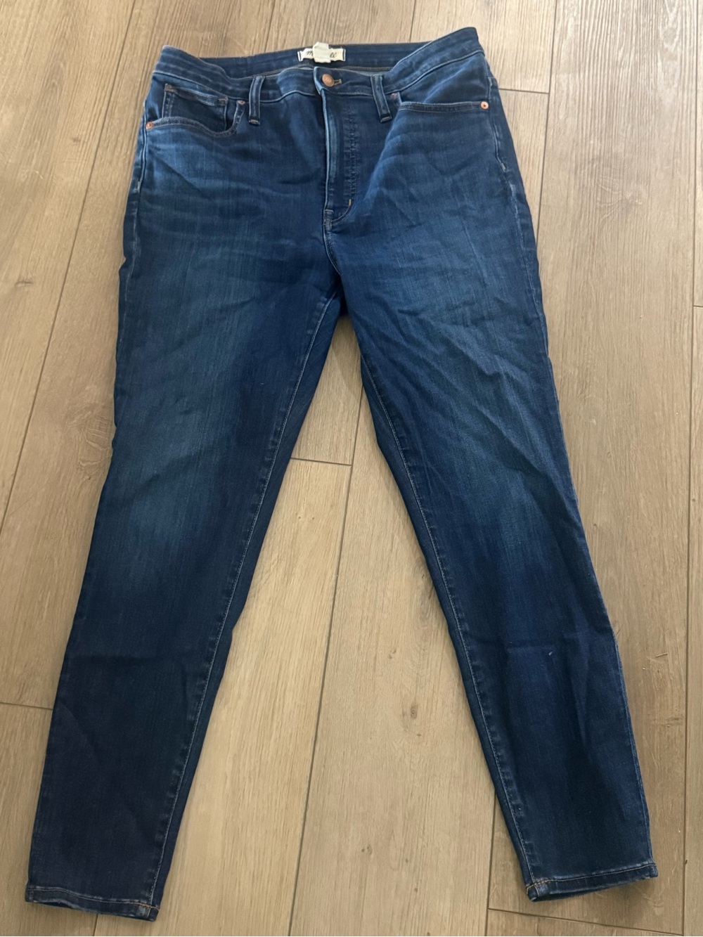 Madewell Curvy High-Rise Skinny Jeans | Indigo Wash | Size 30